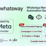 Whatsway v3.2 – WhatsApp Marketing & Automation SaaS Platform with Bots, Chats, Bulk Sender & AI Script